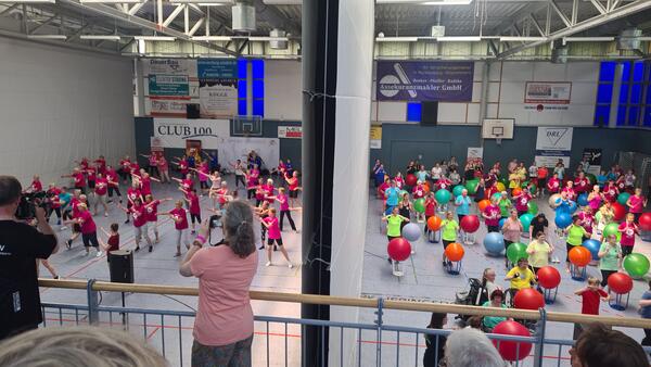 1. Landessportspiele_Fitness-Party in der Pommernhalle