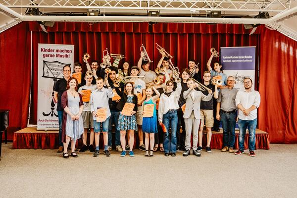 Abschluss des Trompetensymposiums