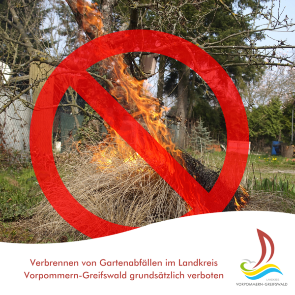 Verbrennen von Gartenabf&auml;llen grunds&auml;tzlich verboten