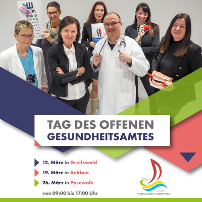 Tag des offenen Gesundheitsamtes 2024 mit Datum und Veranstaltungsorte
