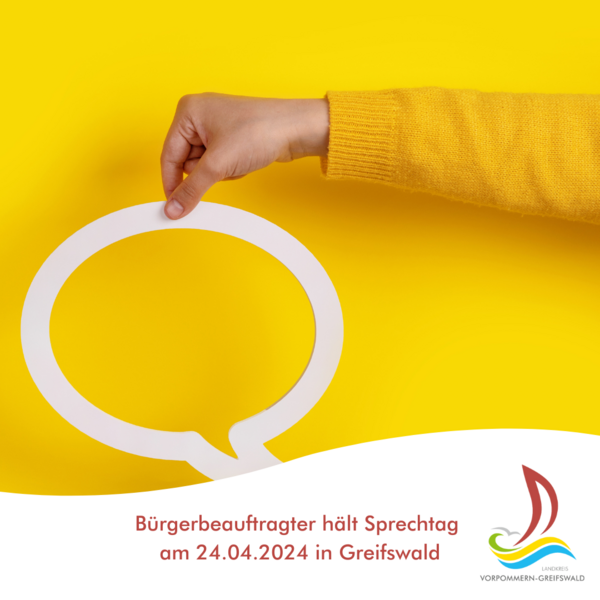 B&uuml;rgerbeauftragter  Sprechtag 