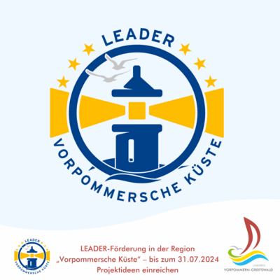 LEADER-Förderung in der Region »Vorpommersche Küste« - bis zum 31.07.2024 Projektideen einreichen