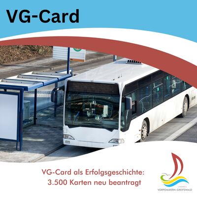 VG-Card als Erfolgsgeschichte 3.500 Karten neu beantragt