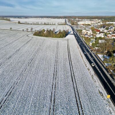 Blick auf die fertiggestellte Kreisstra&szlig;e VG 5_Foto 2