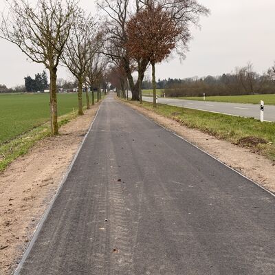&Uuml;bergabe des Radweges an der Kreisstra&szlig;e VG 106 Daberkow - L 35_Foto 1