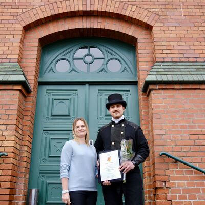 Foto: Maja Strehmel und  Felix G&ouml;bel