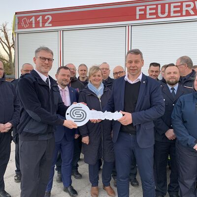 Neues Tankl&ouml;schfahrzeug (TLF 3000) f&uuml;r den Landkreis_Foto 1