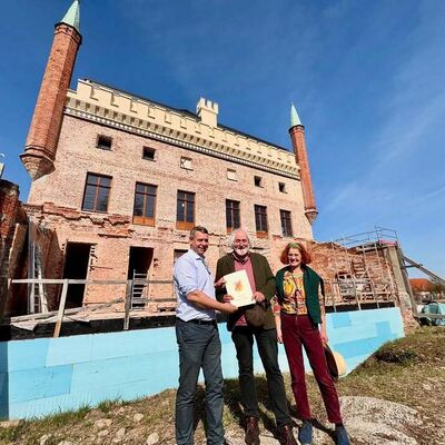 F&ouml;rderung f&uuml;r ein bedeutendes Kulturdenkmal - Schloss Broock