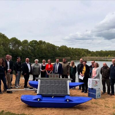 Digitale Umwelttechnik f&uuml;r Pl&ouml;wen - WAMO im Kutzowsee gestartet!_Foto 1