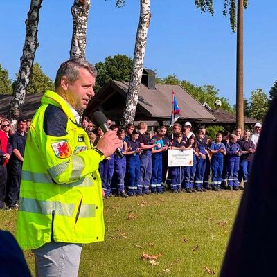 Nachwuchs der Jugendfeuerwehren zeigt Einsatzbereitschaft - Kreisausscheid - Offenes Gew&auml;sser_Foto 2