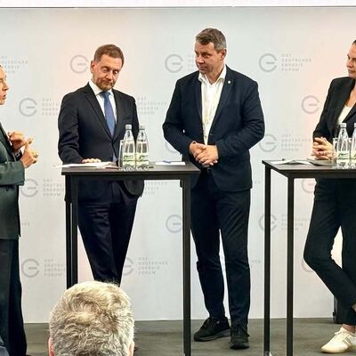 Diskussion &raquo;L&auml;ndlicher Raum - Chancen der Energiewende&laquo; im Rahmen des Ostdeutschen Energieforums in Leipzig_Foto 2