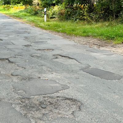 Sanierung der Kreisstra&szlig;e VG 18 beginnt_Foto 1