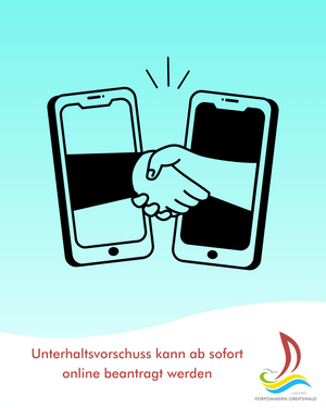 Unterhaltsvorschuss kann ab sofort online beantragt werden